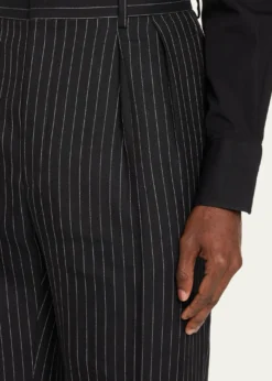Ralph Lauren Purple LabelGlenn Handmade Rope-Stripe Trouser