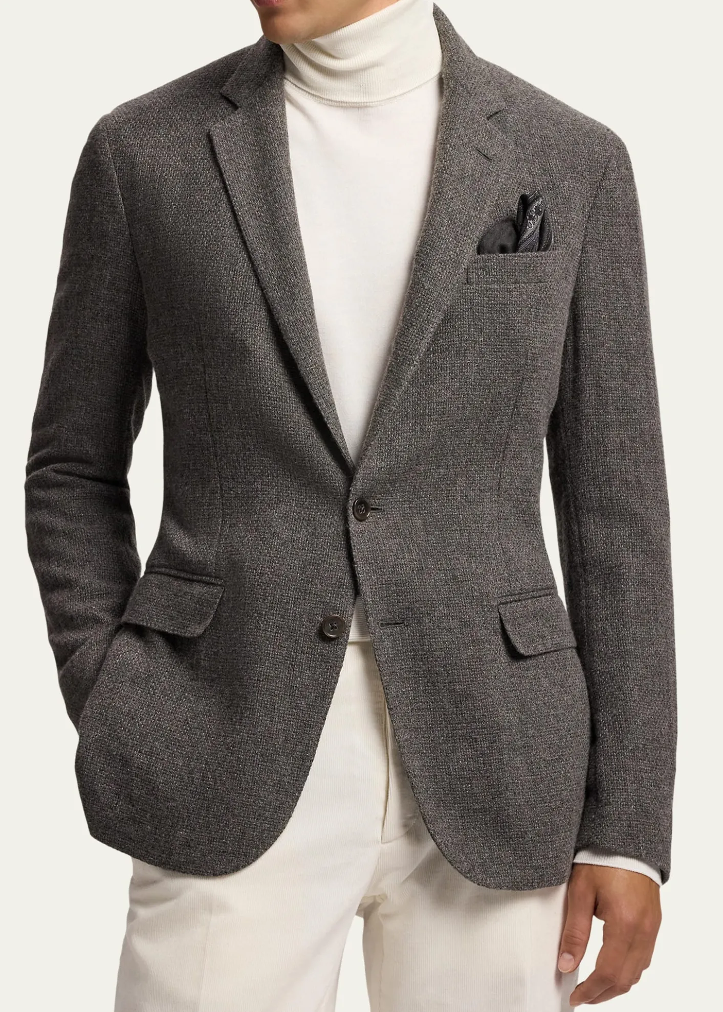 Ralph Lauren Purple LabelHadley Hand-Tailored Cashmere Jacket