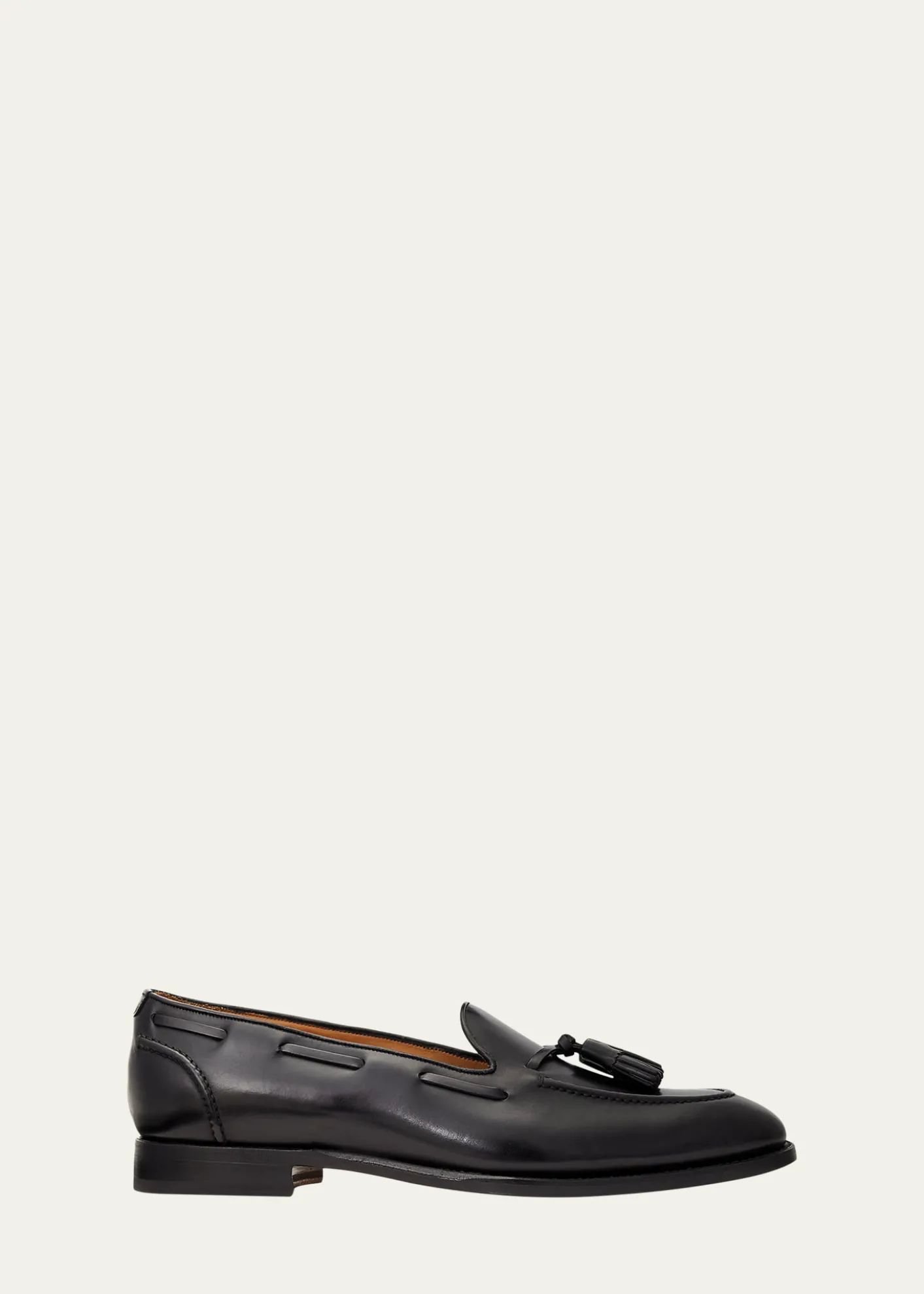 Ralph Lauren Purple LabelLuther Tassel Calfskin Loafer