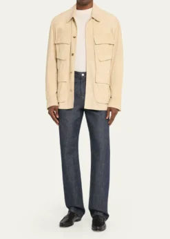 Ralph Lauren Purple LabelMen's Suede Field Jacket