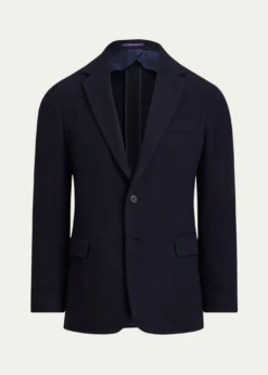 Ralph Lauren Purple LabelMen's Textured Wool Notch Lapel Sport Coat