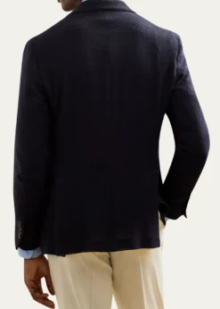 Ralph Lauren Purple LabelMen's Textured Wool Notch Lapel Sport Coat