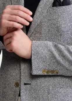 Ralph Lauren Purple LabelMen's Kent Herringbone Sport Coat