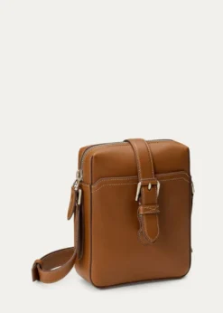Ralph Lauren Purple LabelMen's Bedford Leather Crossbody Bag