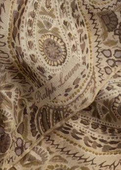 Ralph Lauren Purple LabelMen's Paisley-Print Silk Neckerchief