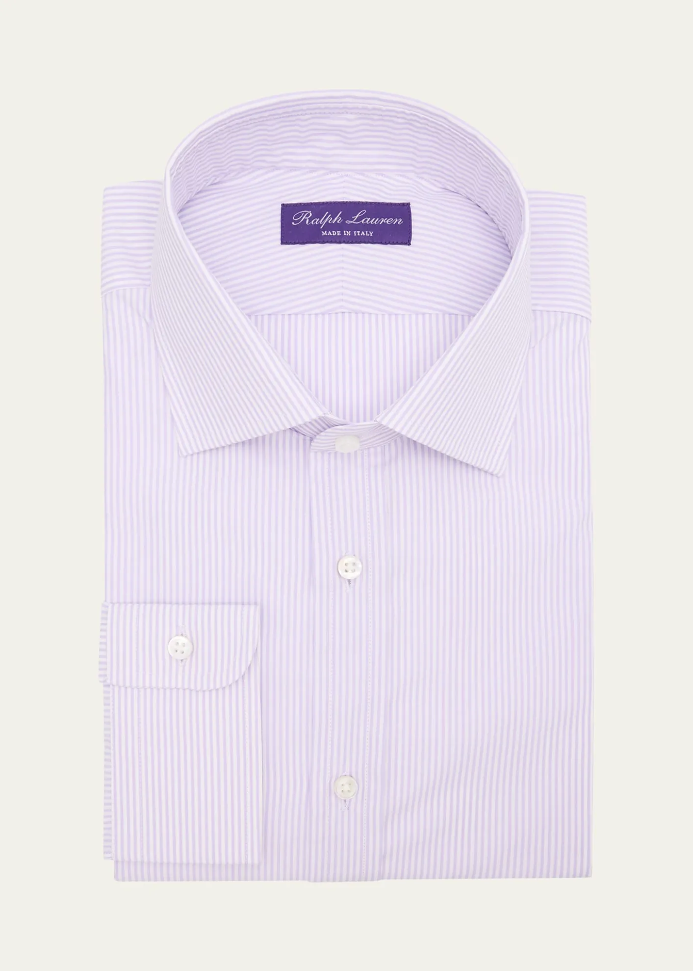 Ralph Lauren Purple LabelMini-Bengal-Stripe Shirt