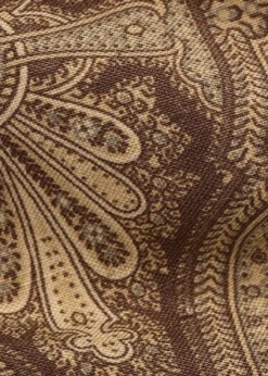 Ralph Lauren Purple LabelPaisley Linen-Silk Tie
