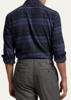 Ralph Lauren Purple LabelPlaid Twill Shirt