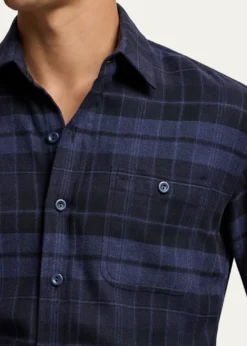 Ralph Lauren Purple LabelPlaid Twill Shirt