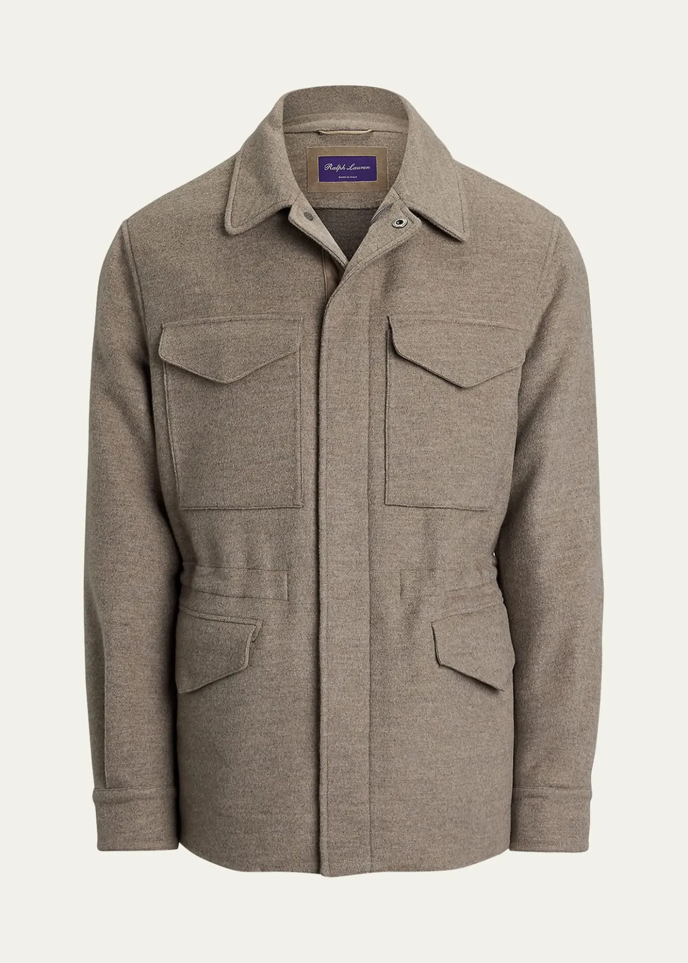 Ralph Lauren Purple LabelRipley Wool-Cashmere Four-Pocket Jacket