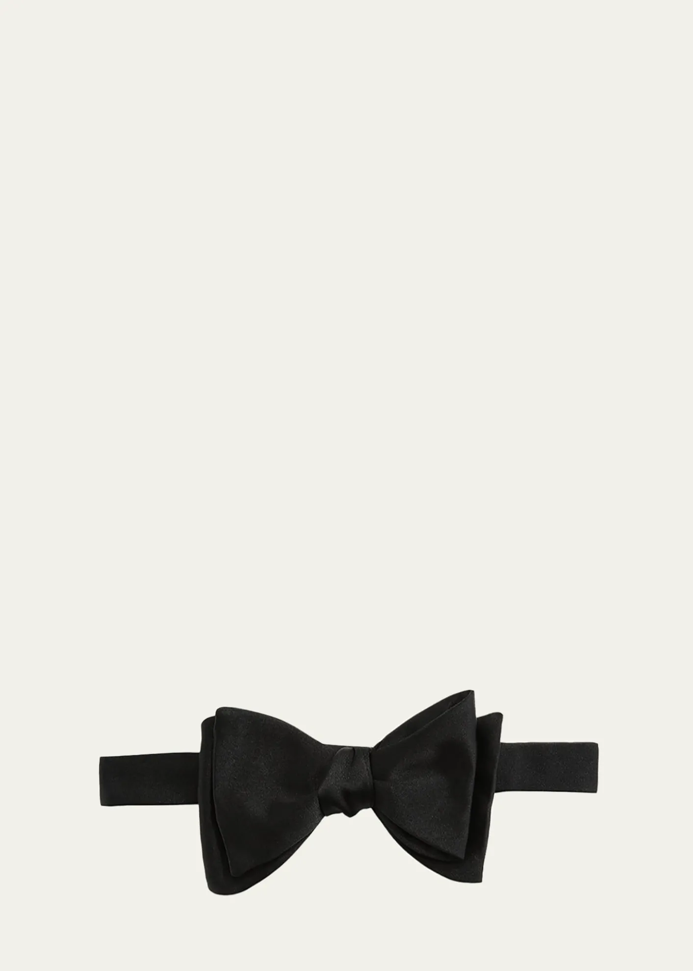 Ralph Lauren Purple LabelSilk Satin Bow Tie