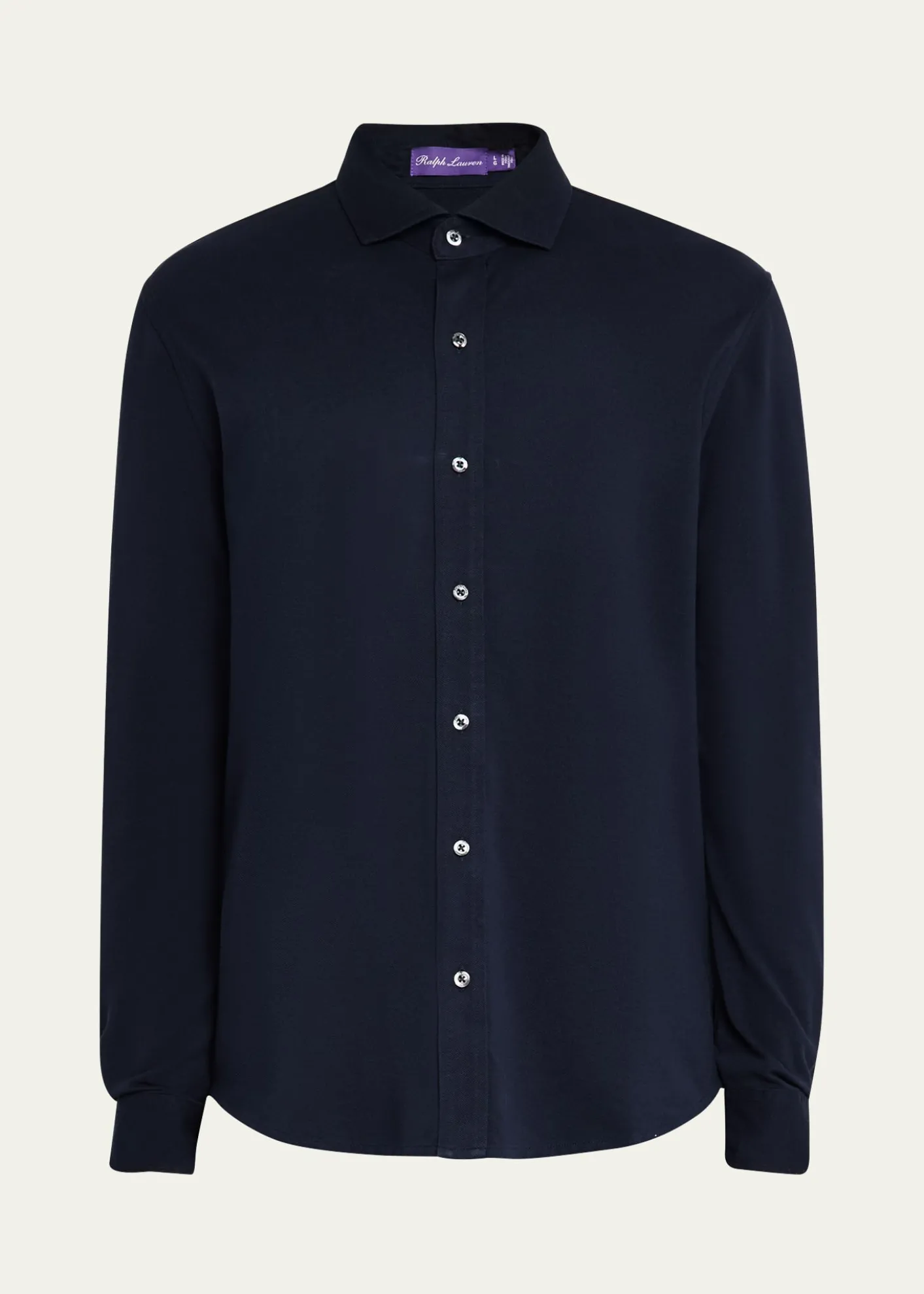Ralph Lauren Purple LabelWashed Piqué Shirt