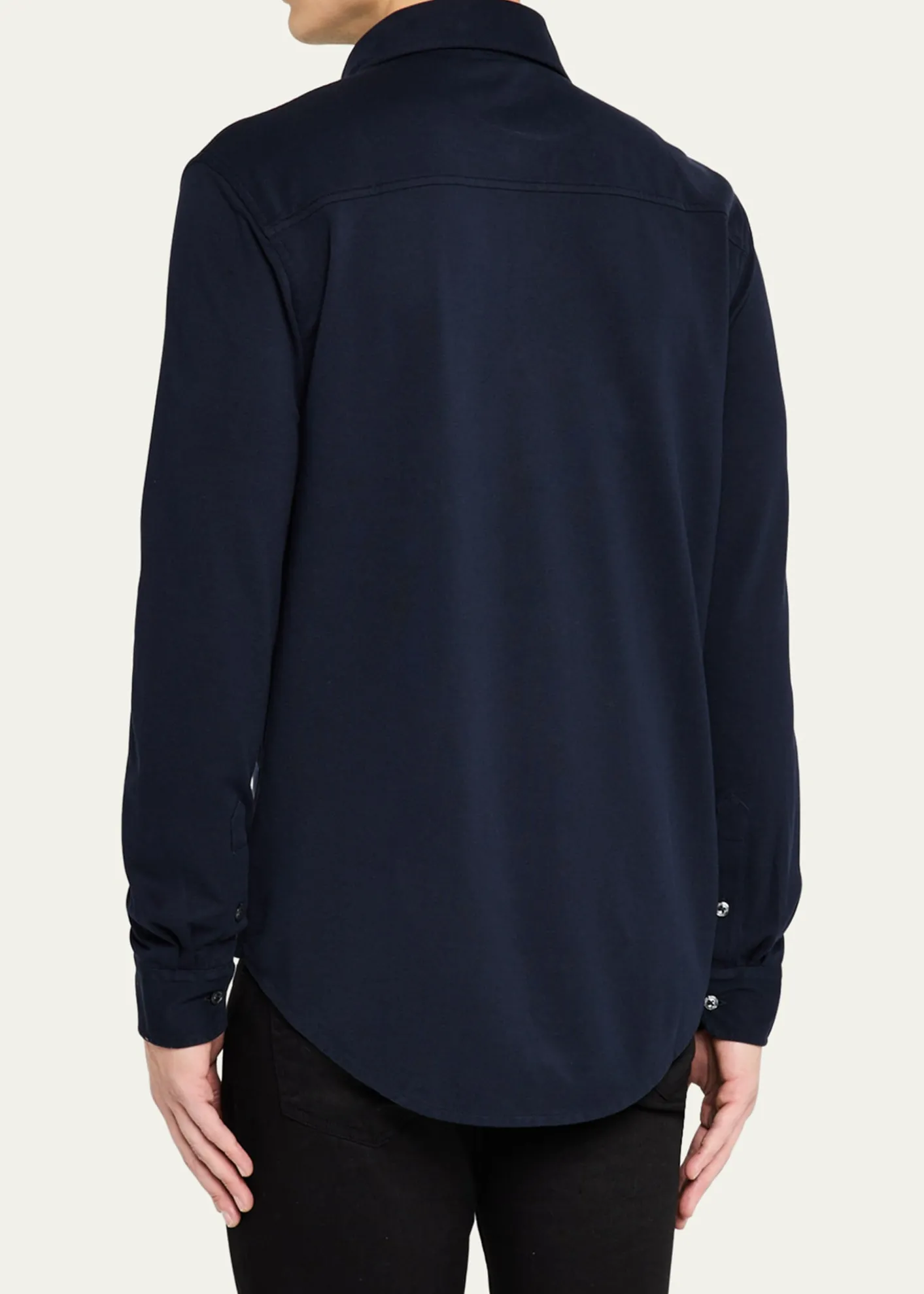 Ralph Lauren Purple LabelWashed Piqué Shirt