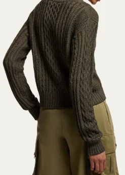 Ralph LaurenSilk-Cashmere Multi-Knit Sweater