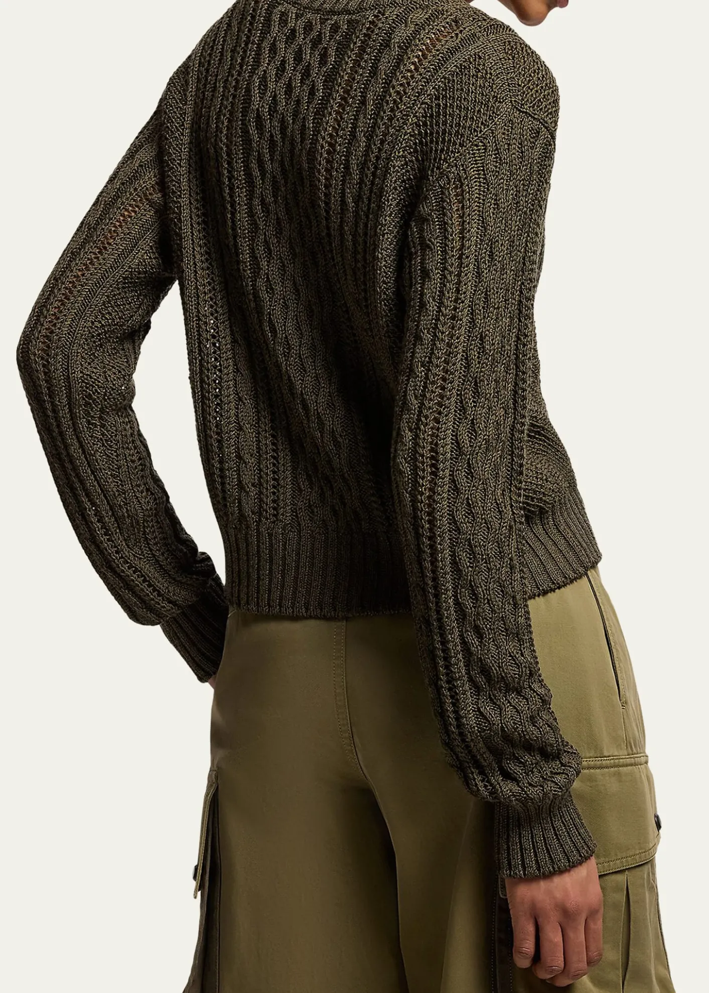 Ralph LaurenSilk-Cashmere Multi-Knit Sweater