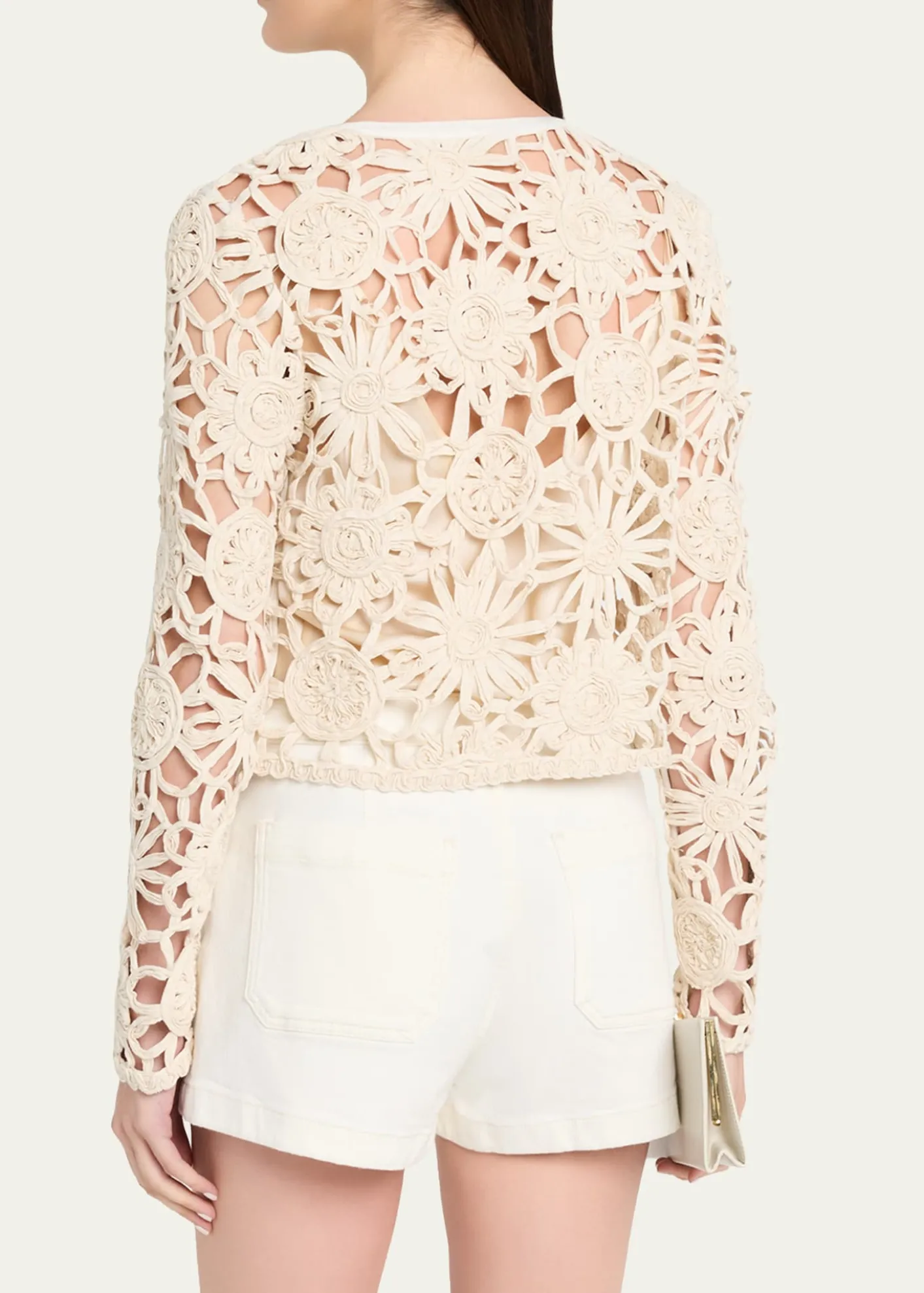 Ramy BrookAdelynn Openwork Floral Jacket