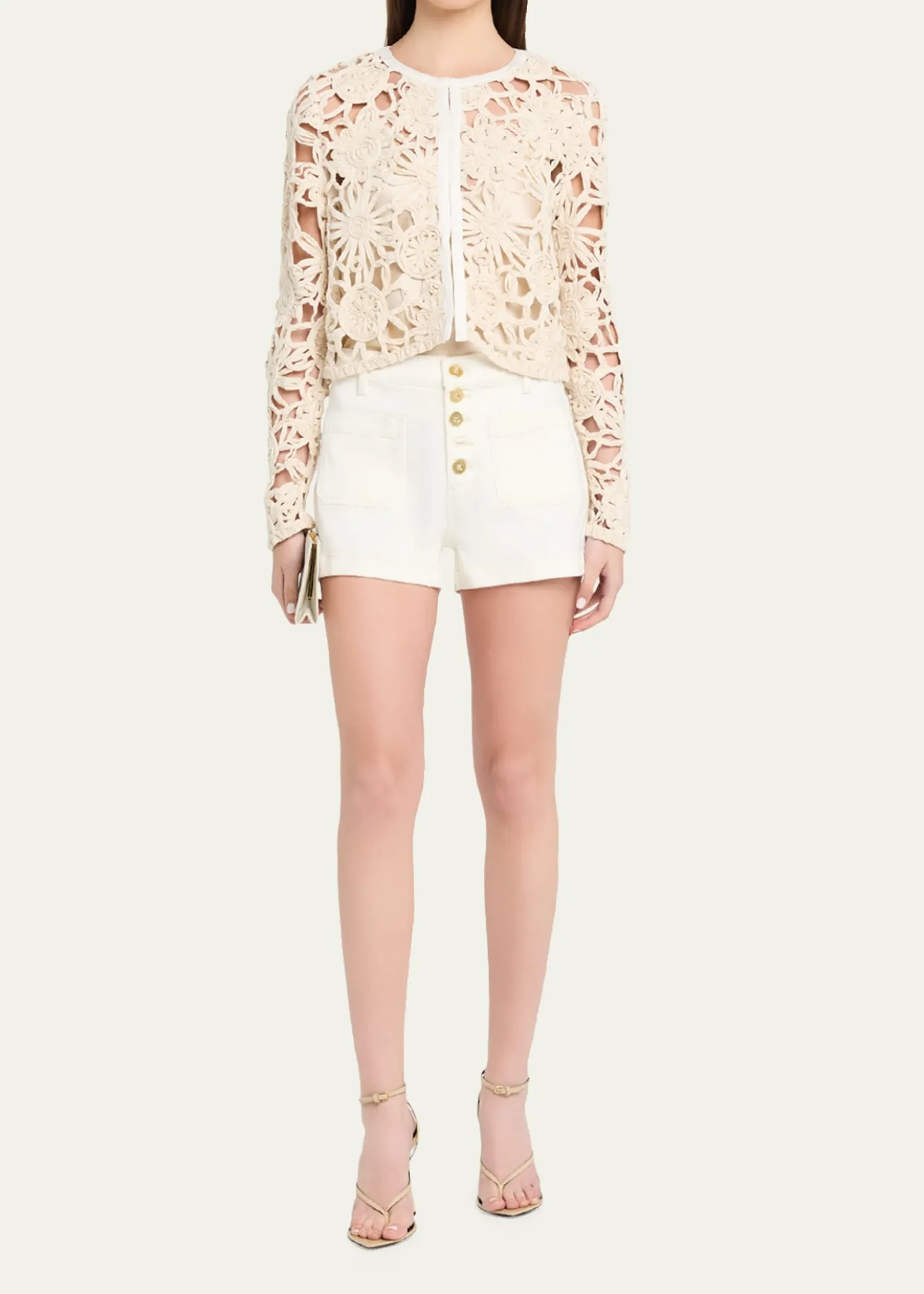 Ramy BrookAdelynn Openwork Floral Jacket