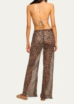 Ramy BrookAlayna Leopard Coverup Pants