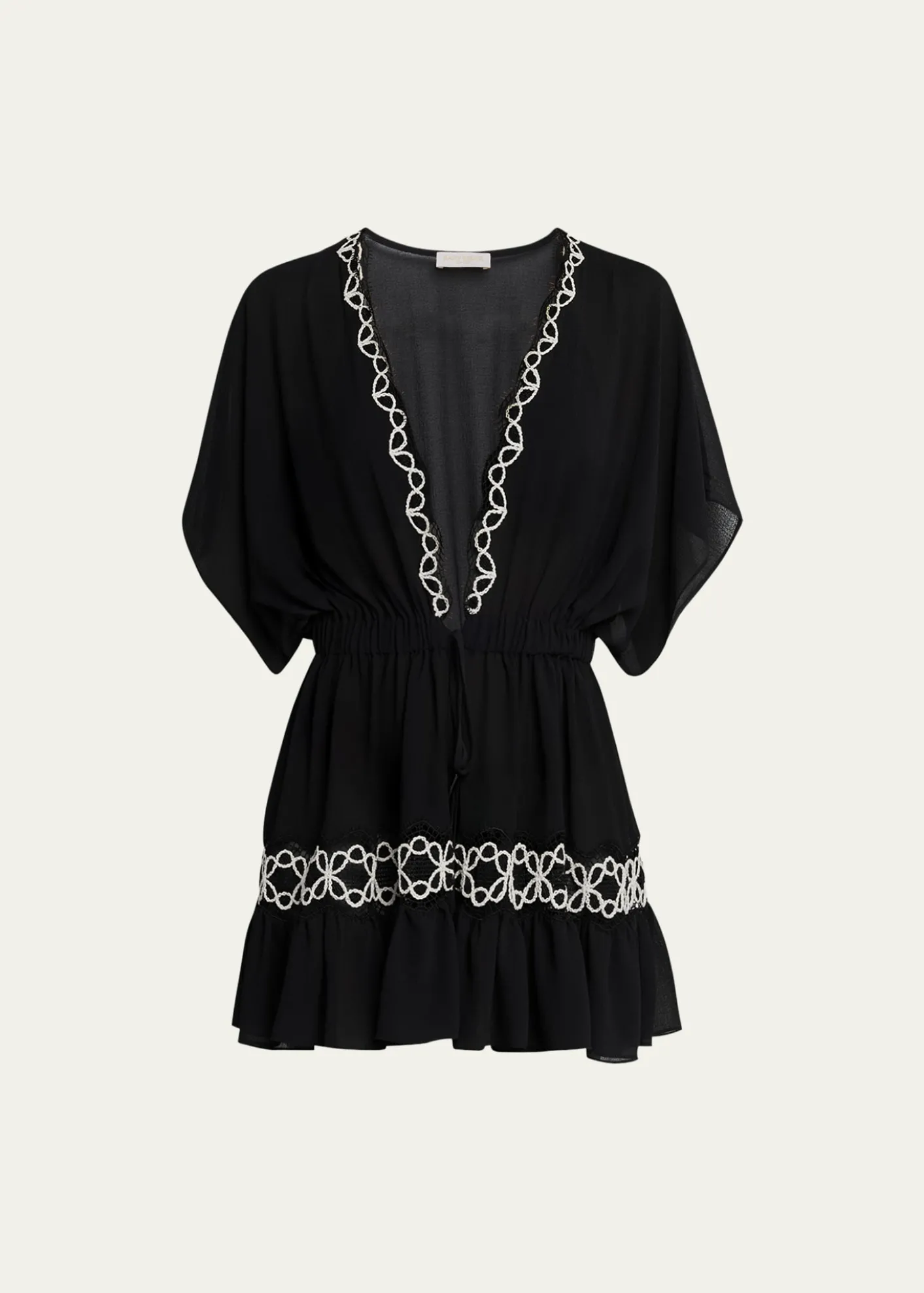 Ramy BrookAlisa Embroidered Mini Coverup Dress