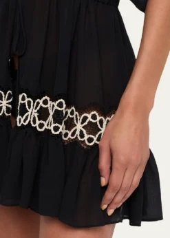 Ramy BrookAlisa Embroidered Mini Coverup Dress