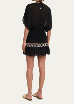 Ramy BrookAlisa Embroidered Mini Coverup Dress