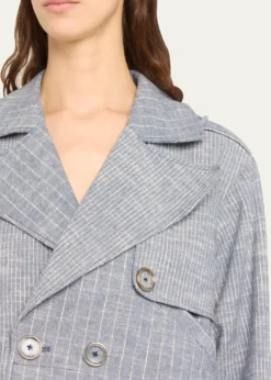 Ramy BrookAnnika Striped Cropped Jacket