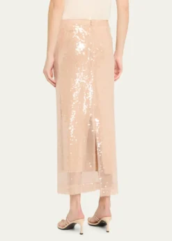 Ramy BrookAnnita Sequined Midi Skirt