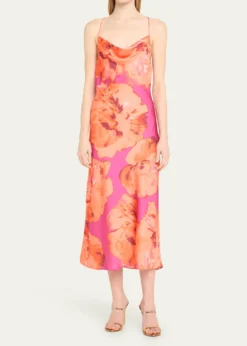 Ramy BrookAveri Watercolor Bloom Slip Dress