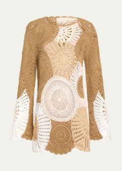 Ramy BrookCarina Crochet Sweater Dress