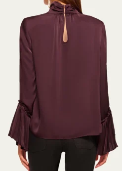 Ramy BrookChristy Ruffle-Cuff Blouse