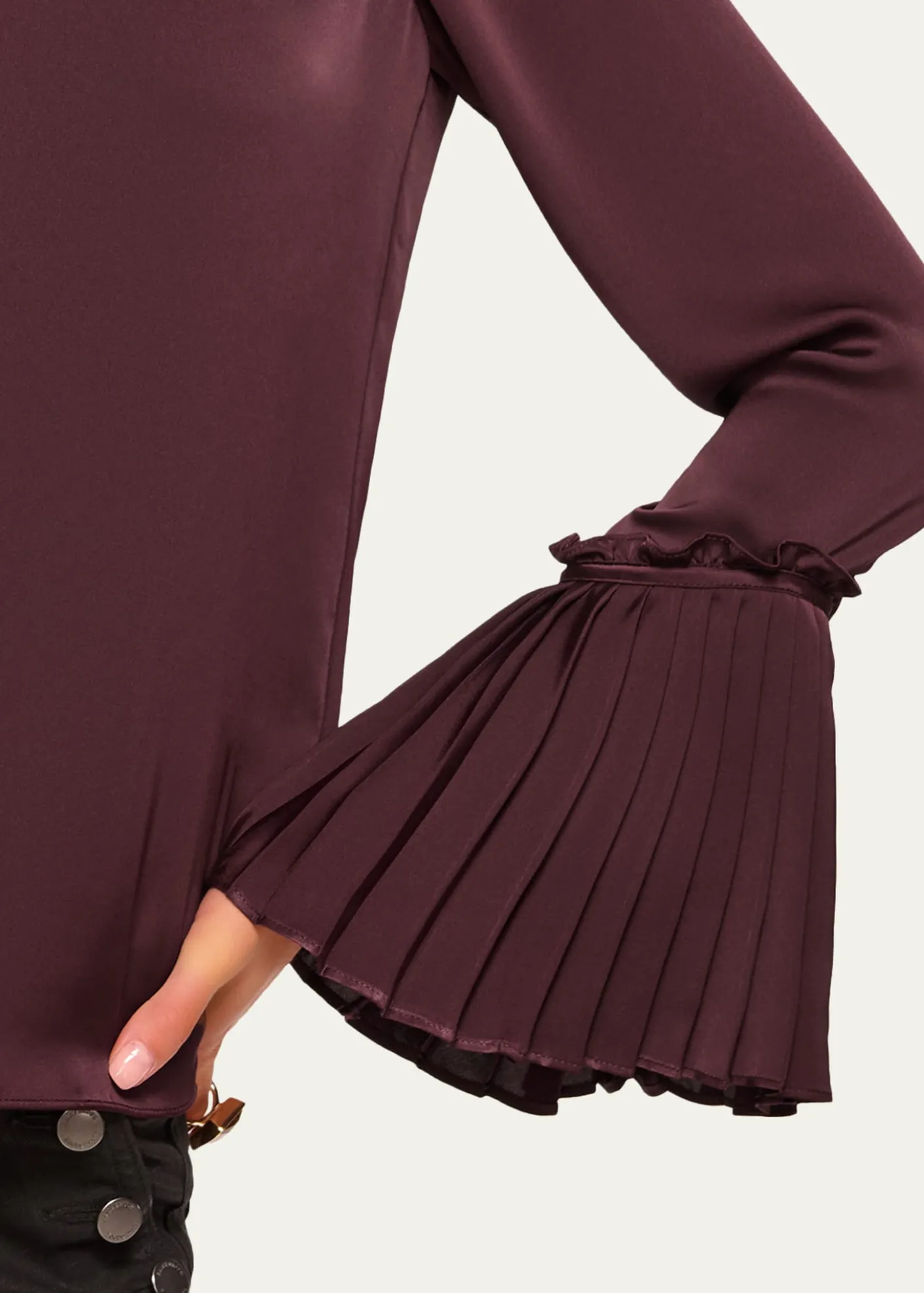 Ramy BrookChristy Ruffle-Cuff Blouse