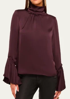 Ramy BrookChristy Ruffle-Cuff Blouse