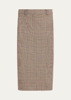 Ramy BrookClarissa Plaid Midi Skirt
