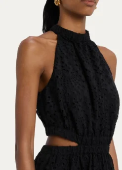 Ramy BrookClaudia Embroidered Cutout Maxi Dress