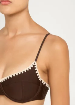 Ramy BrookEmmeline Crochet-Trim Bikini Top