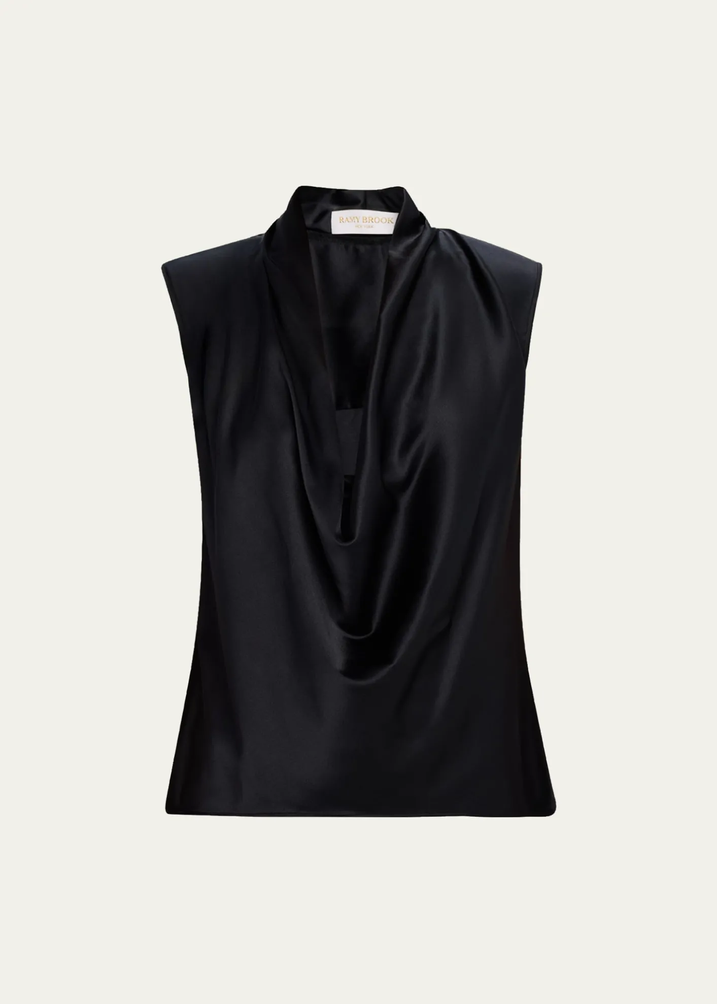 Ramy BrookGregory Cowl-Neck Silk Blouse