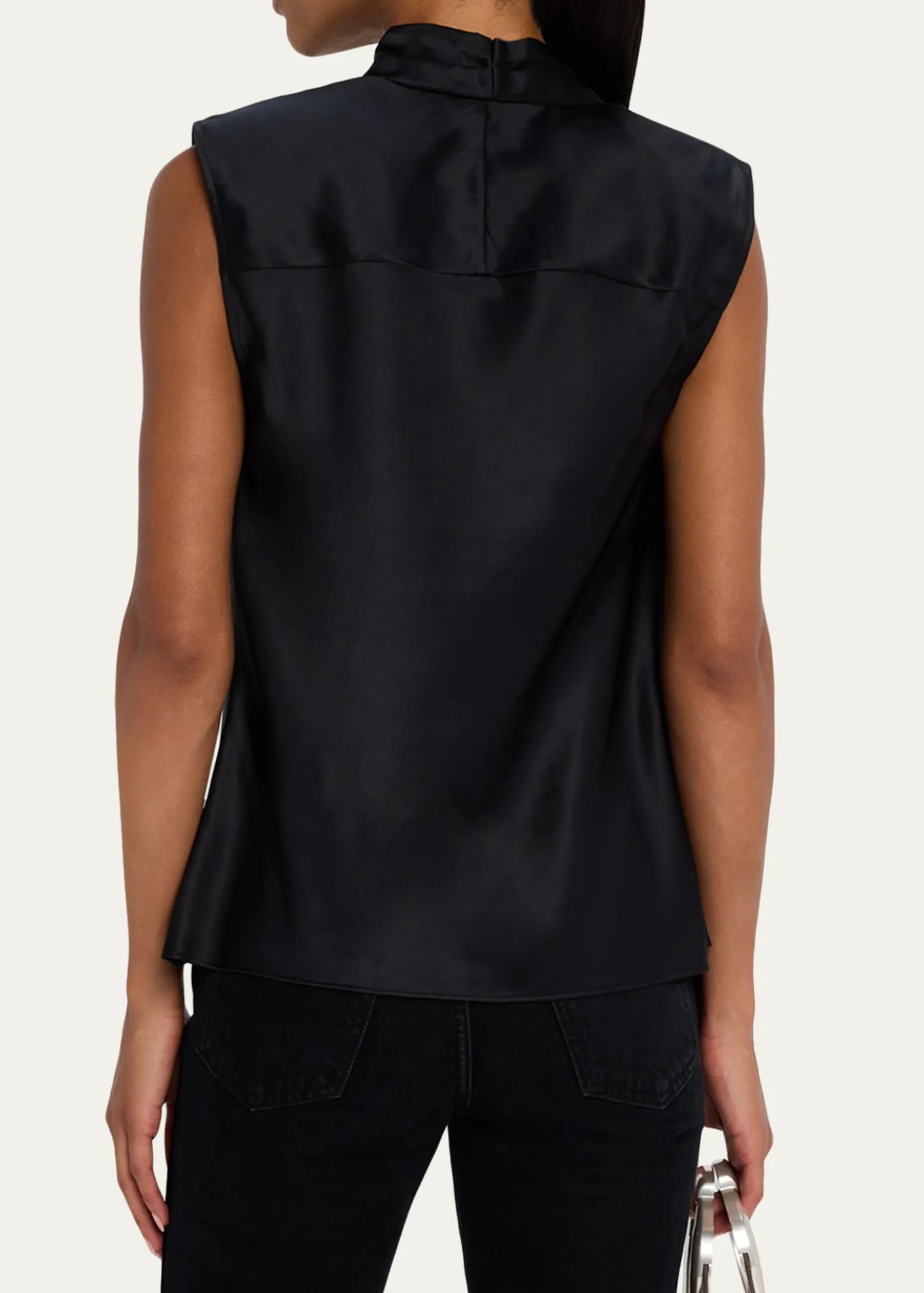 Ramy BrookGregory Cowl-Neck Silk Blouse