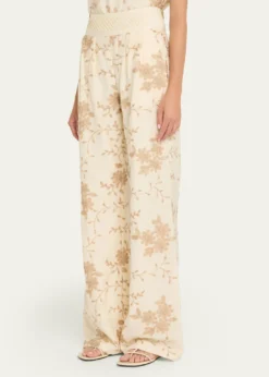 Ramy BrookHeidi Beaded Wide-Leg Pants