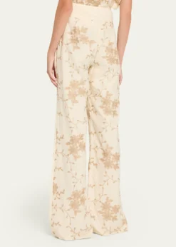 Ramy BrookHeidi Beaded Wide-Leg Pants