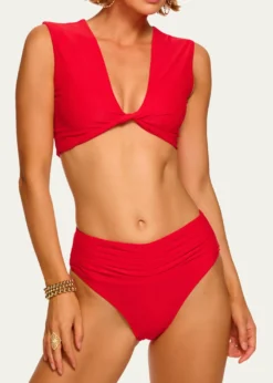 Ramy BrookIvo Ruched Bikini Bottoms