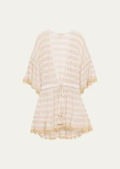 Ramy BrookJewel Striped Knit Coverup Dress