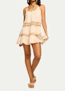 Ramy BrookJovie Embroidered Mini Dress