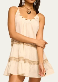 Ramy BrookJovie Embroidered Mini Dress
