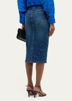 Ramy BrookKarter Denim Midi Skirt