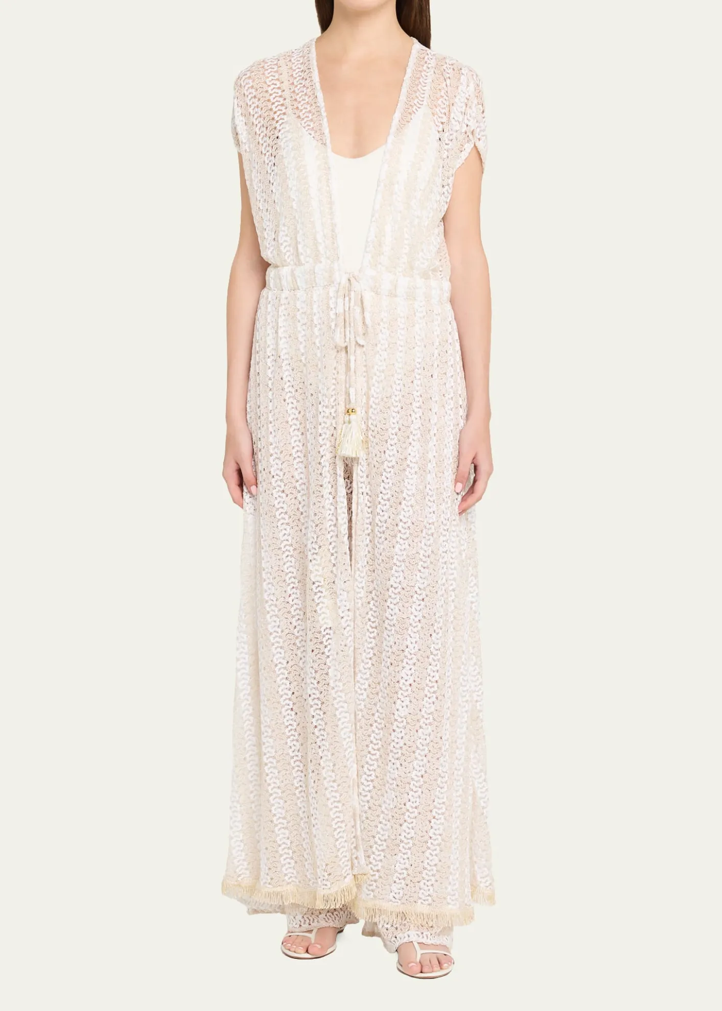 Ramy BrookKatherine Crochet Maxi Dress Coverup