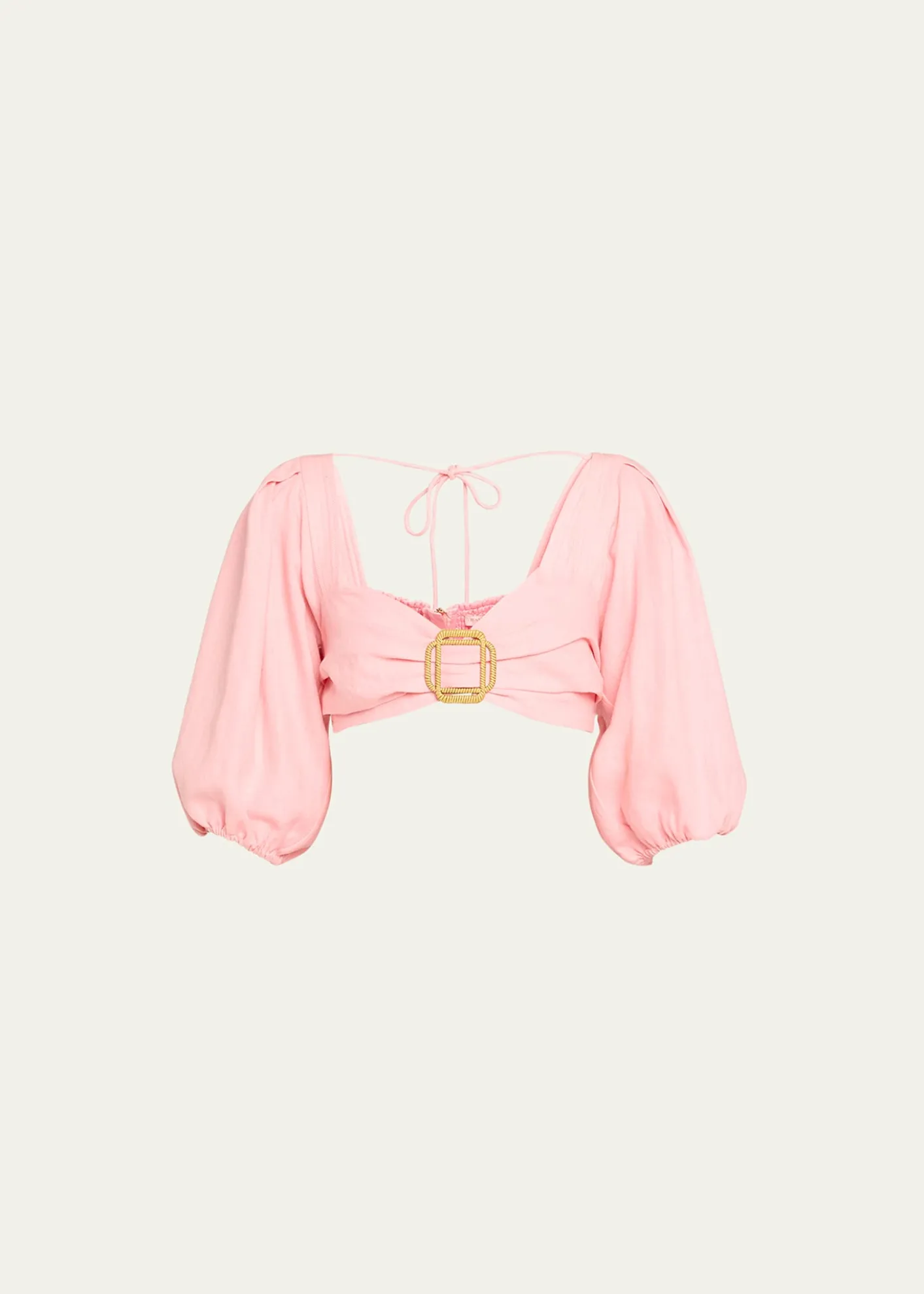 Ramy BrookKelsey Balloon-Sleeve Cropped Blouse