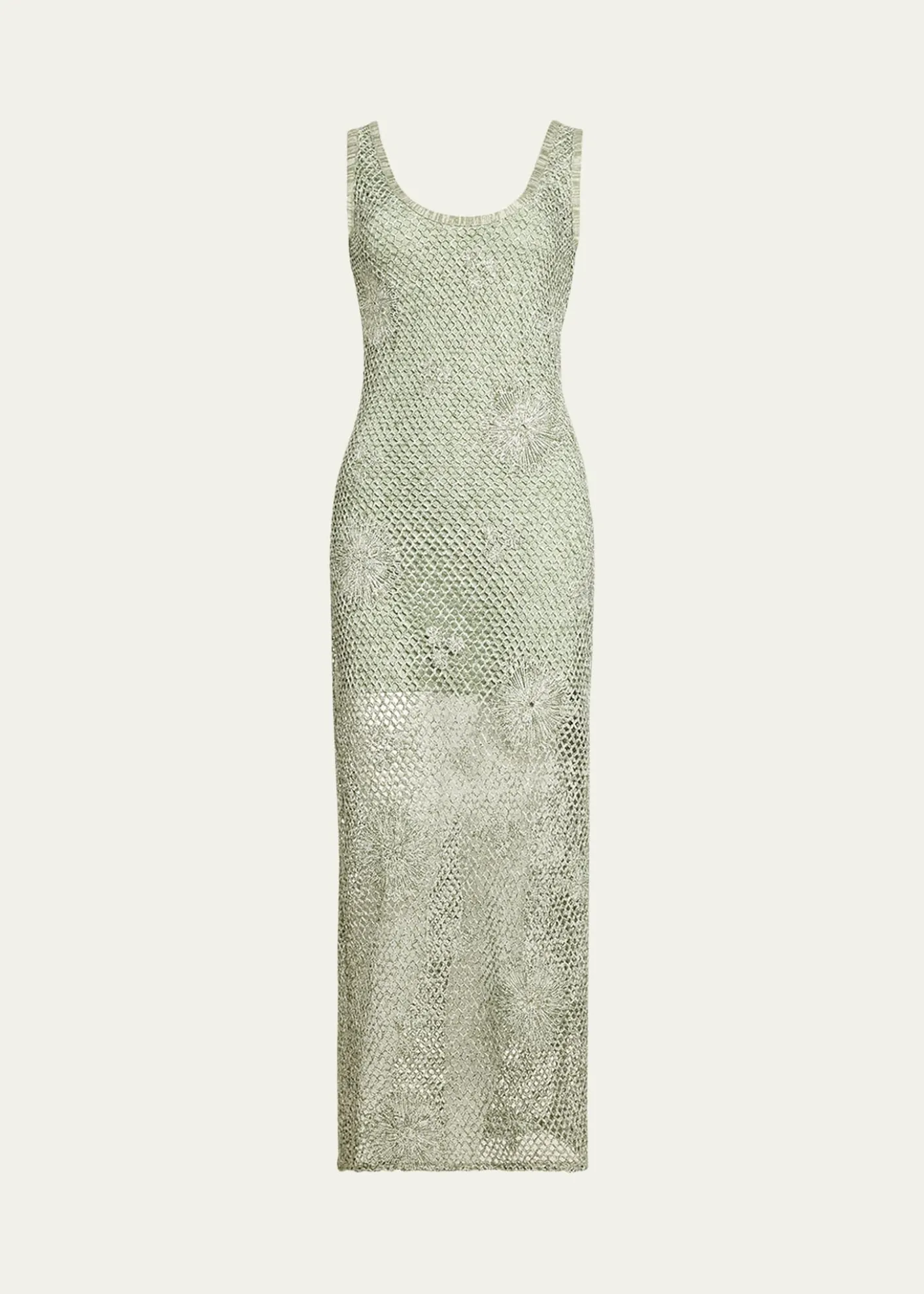 Ramy BrookLiliana Embroidered Crochet Midi Dress