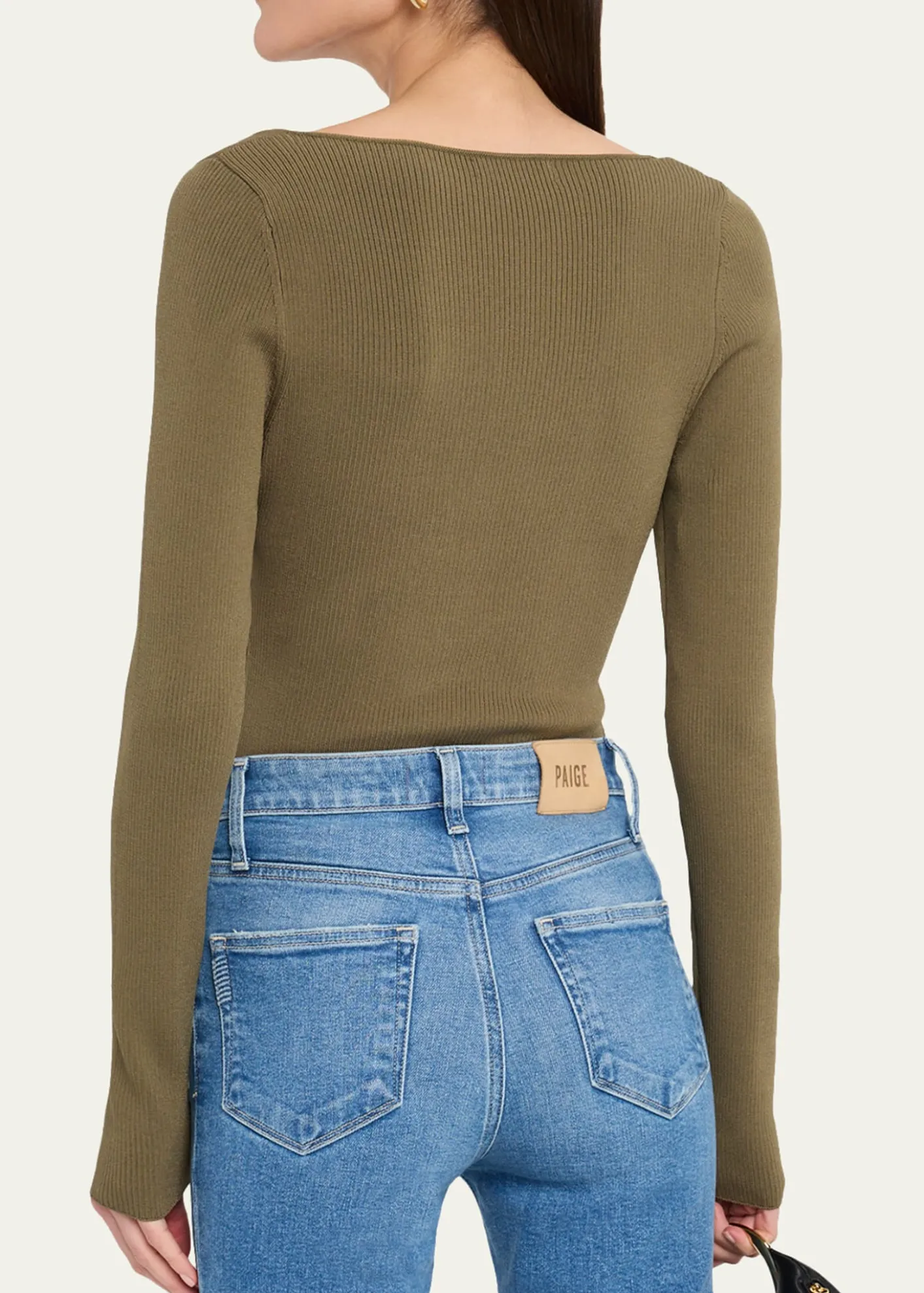 Ramy BrookLylia Ribbed Wavy U-Ring Top