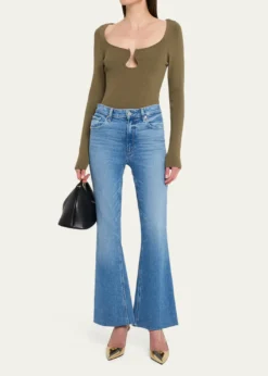 Ramy BrookLylia Ribbed Wavy U-Ring Top