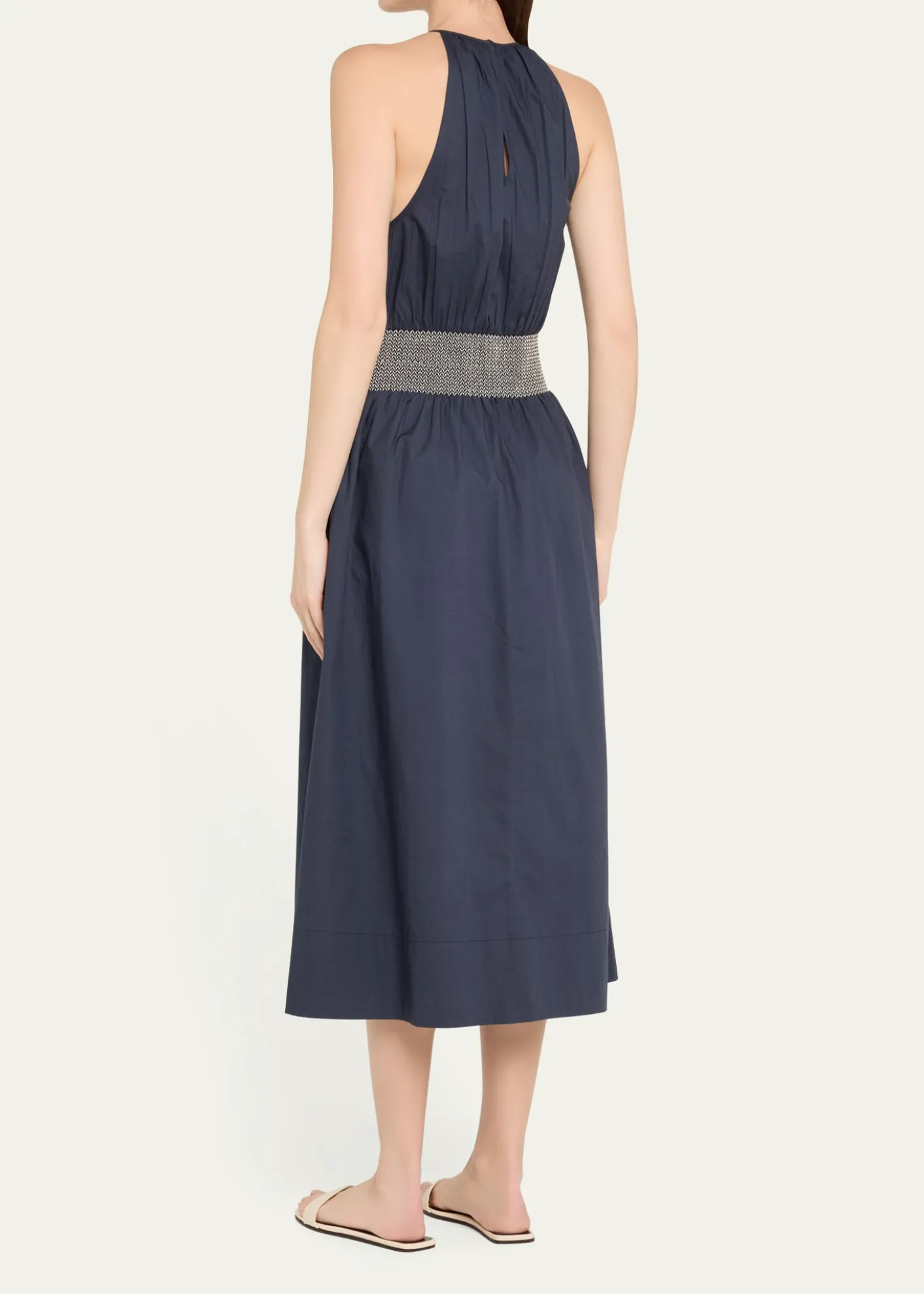 Ramy BrookMelanie High-Neck Midi Dress